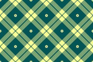 Spring gingham pattern, seamless checked plaids. Pastel vichy background for tablecloth, napkin, dress, Easter holiday textile design. vector