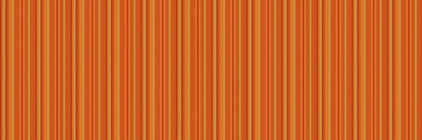 Calm textile vector background, craft fabric lines seamless. Lovely stripe pattern texture vertical in orange and red colors.