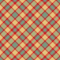 Seamless pattern of scottish tartan plaid. Repeatable background with check fabric texture. Vector backdrop striped textile print.