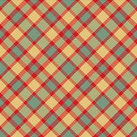 Seamless pattern of scottish tartan plaid. Repeatable background with check fabric texture. Vector backdrop striped textile print.