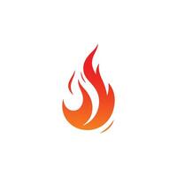 AI generated fire flame vector logo design.fire logo.fire logo design inspiration. elegant abstract design template elements.
