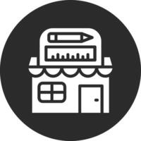 Stationery Shop Vector Icon