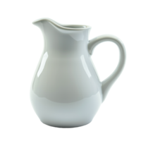 AI generated A milk jug side view isolated on a transparent background png