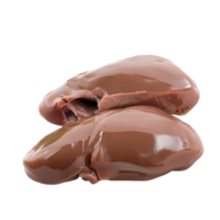 AI generated Duck Liver , Isolated on transparent background png