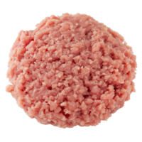 AI generated Ground Turkey   Isolated on transparent background png