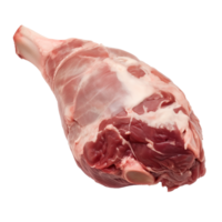 Leg of Lamb Isolated on transparent background png