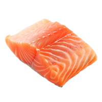 Salmon Loin   Isolated on transparent background png