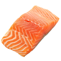 salmón filete aislado en transparente antecedentes png