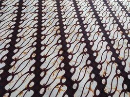 The patterns on traditional Batik cloth provide a visual and philosophical look photo