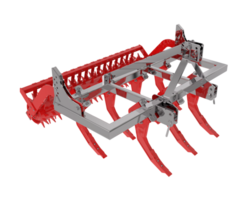 Farming tool for tractor  isolated on background. 3d rendering - illustration png