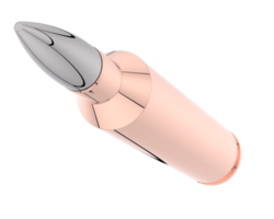 Bullet isolated on background. 3d rendering - illustration png