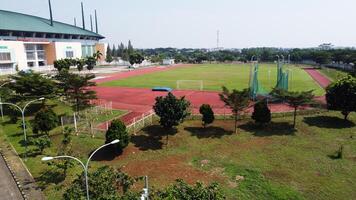 Aerial view of Pakansari Stadium photo