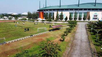 Aerial view of Pakansari Stadium photo