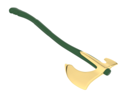 Axe isolated on background. 3d rendering - illustration png
