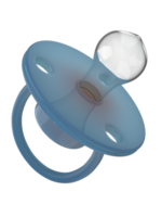 Baby pacifier isolated on background. 3d rendering - illustration png