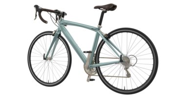 snabb cykel isolerat på bakgrund. 3d tolkning - illustration png