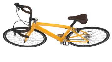 Fast bike isolated on background. 3d rendering - illustration png