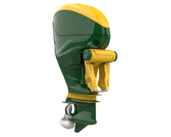 boot motor geïsoleerd Aan achtergrond. 3d renderen - illustratie png