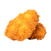 AI generated Tasty fried chicken png isolated on transparent background