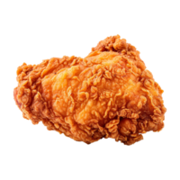 AI generated Tasty fried chicken png isolated on transparent background