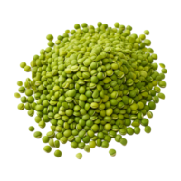 AI generated Mung beans isolated on transparent background png