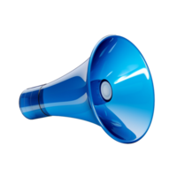 ai gerado megafone ícone png isolado em transparente fundo