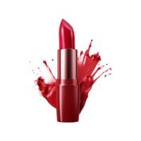 AI generated Colorful lipstick png isolated on transparent background