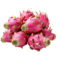 AI generated Dragonfruit png isolated on transparent background