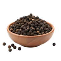 AI generated Black pepper png isolated on transparent background