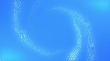 Liquid shapes and transitions is a smooth animated motion graphics. Abstract swirl blue water wave background with motion of particles and lines. Animation of seamless loop. video