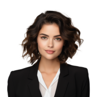 AI generated Businesswoman isolated on transparent background png