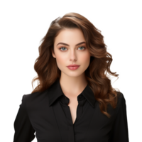 AI generated Businesswoman isolated on transparent background png