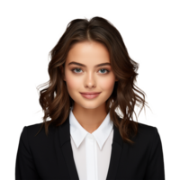 AI generated Businesswoman isolated on transparent background png