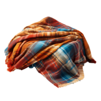 AI generated Blanket png isolated on transparent background