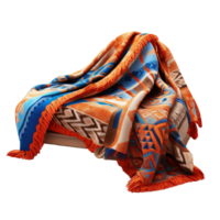 AI generated Blanket png isolated on transparent background