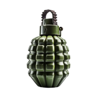 AI generated Grenade isolated on transparent background png