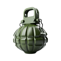 AI generated Grenade isolated on transparent background png