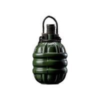 AI generated Grenade isolated on transparent background png