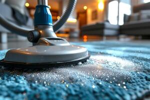 AI generated Home cleaning services showcase pristine spaces with meticulous attention to every detail photo