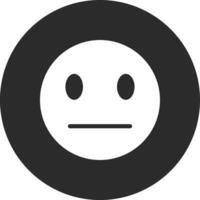 Expressionless Face Vector Icon