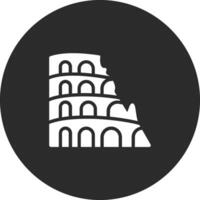 coliseo vector icono