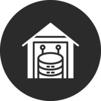 Data Warehouse Vector Icon