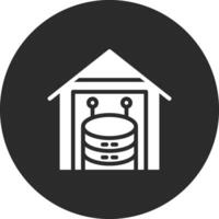 Data Warehouse Vector Icon