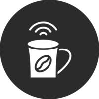 Cafe Wifi Vector Icon