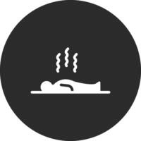 icono de vector de sauna