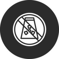 No Fossil Fuels Vector Icon