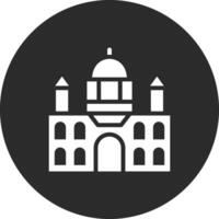 Castle Landscape Vector Icon