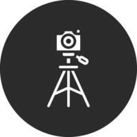 Tripod Camera Vector Icon