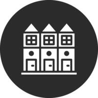 Townhouse Vector Icon