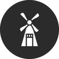 Windmill Vector Icon